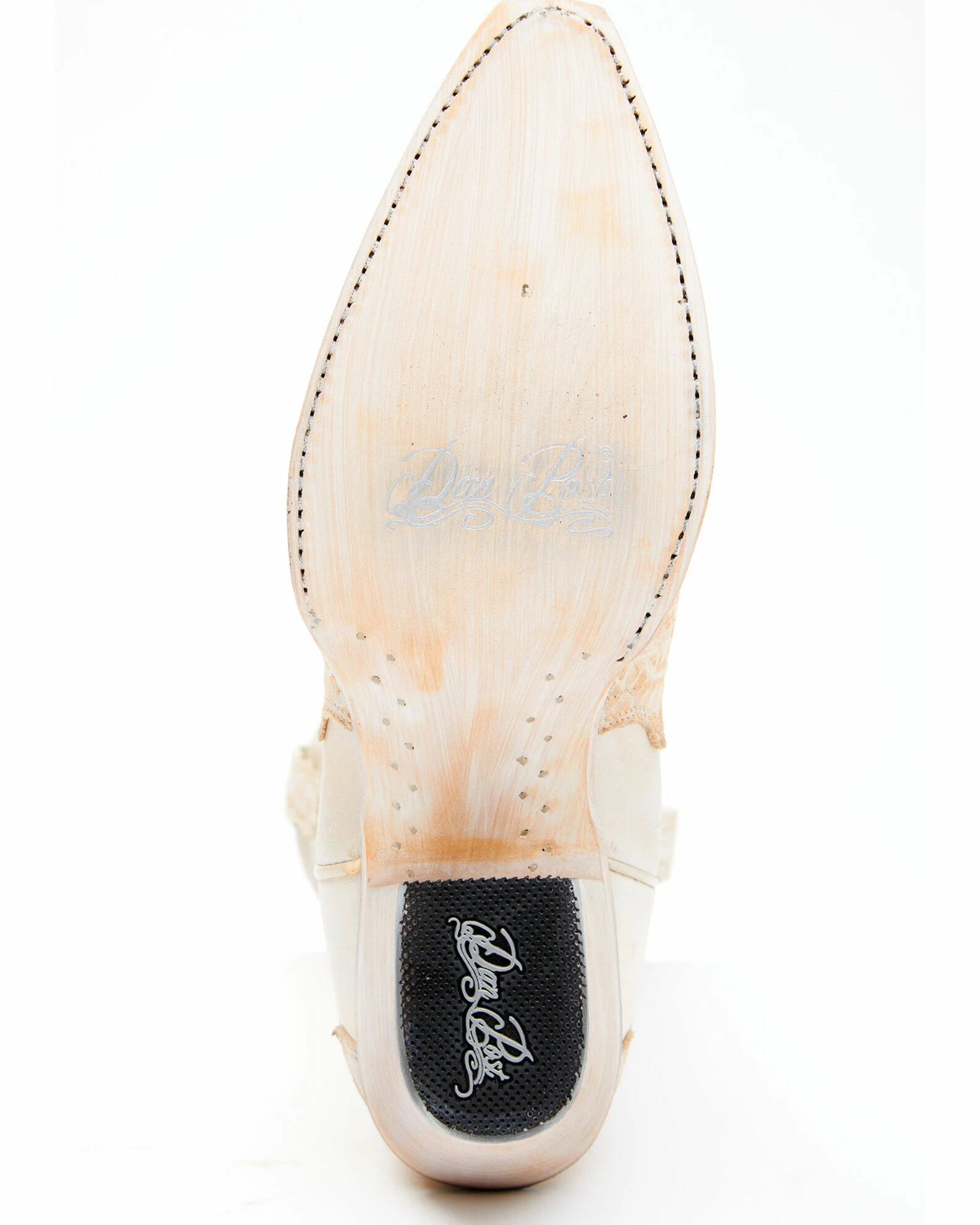 Dan Post Women's Peach Caiman Print Western Boots - Snip Toe 9 Dan Post Women's Peach Caiman Print Western Boots - Snip Toe - Image 7