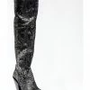 Dan Post Women's Black Snake Print Western Boots - Snip Toe -Dan Post Shop 2000340406 040 P1
