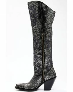 Dan Post Women's Black Snake Print Western Boots - Snip Toe 12 Dan Post Women's Black Snake Print Western Boots - Snip Toe -Dan Post Shop 2000340406 040 P4