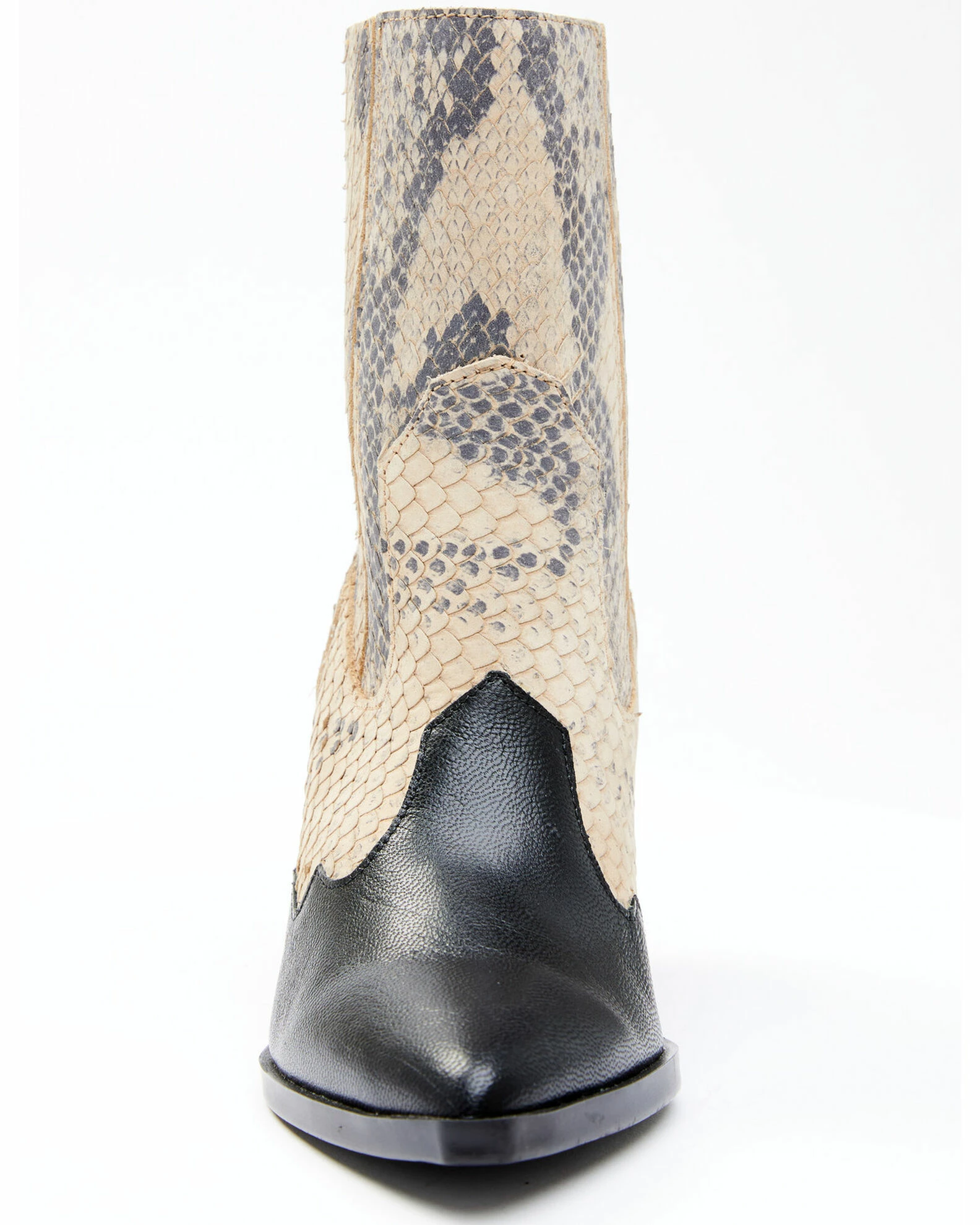 Dan Post Women's Snake Print Fashion Booties - Snip Toe 5 Dan Post Women's Snake Print Fashion Booties - Snip Toe - Image 3