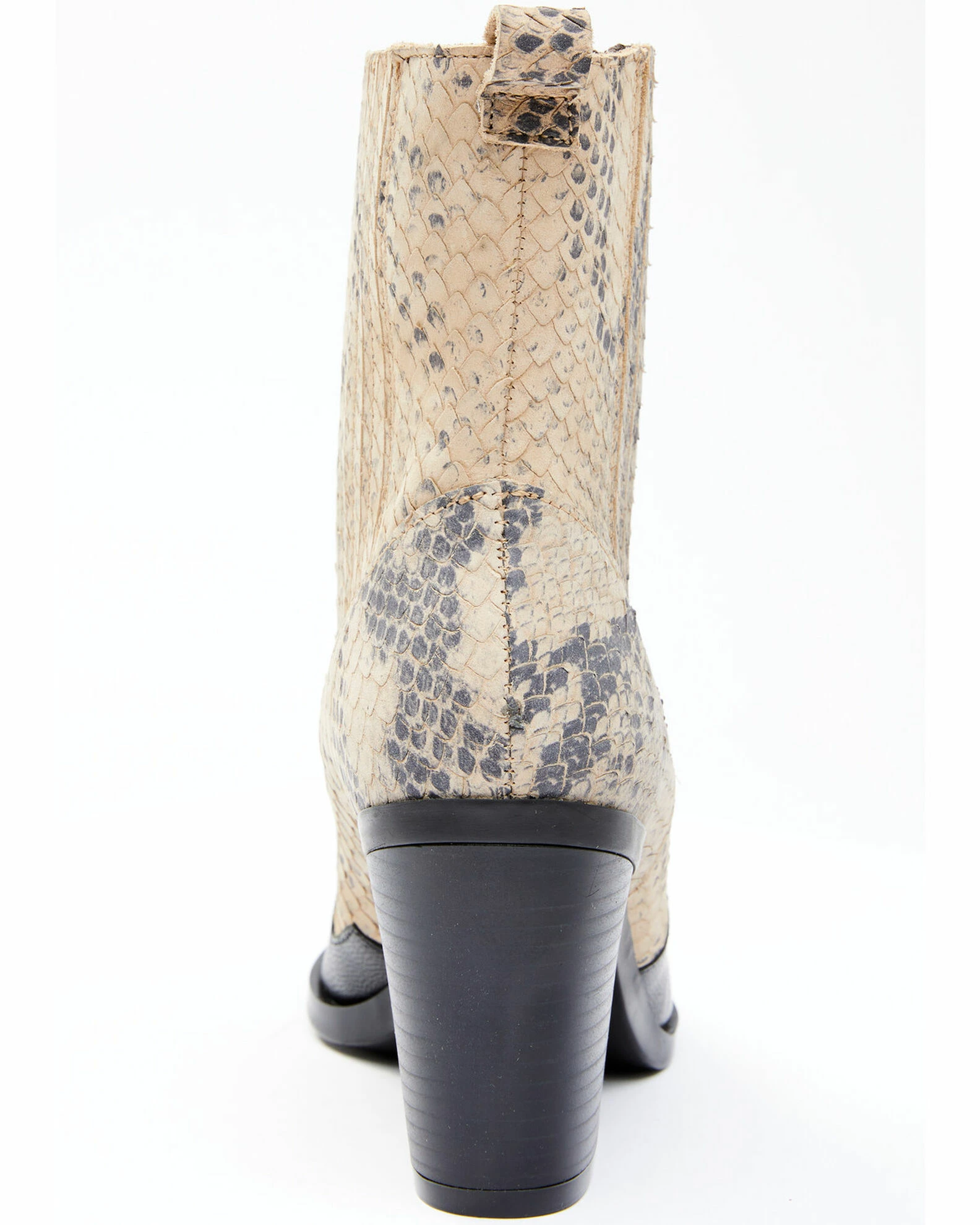 Dan Post Women's Snake Print Fashion Booties - Snip Toe 7 Dan Post Women's Snake Print Fashion Booties - Snip Toe - Image 5