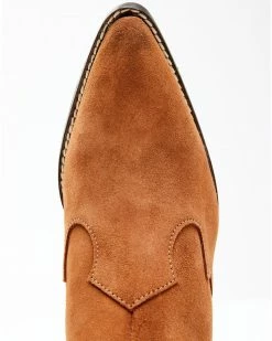 Dan Post Women's Embroidered Inlay Suede Fashion Booties - Pointed Toe -Dan Post Shop 2000340412 280 P6