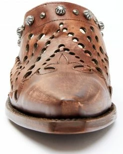 Dan Post Women's Brown Inlay Mules - Snip Toe 12 Dan Post Women's Brown Inlay Mules - Snip Toe -Dan Post Shop 2000340413 200 P3
