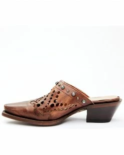 Dan Post Women's Brown Inlay Mules - Snip Toe 13 Dan Post Women's Brown Inlay Mules - Snip Toe -Dan Post Shop 2000340413 200 P4