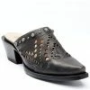Dan Post Women's Black Inlay Mules - Snip Toe 1 Dan Post Women's Black Inlay Mules - Snip Toe -Dan Post Shop 2000340414 001 P1