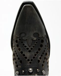 Dan Post Women's Black Inlay Mules - Snip Toe -Dan Post Shop 2000340414 001 P6