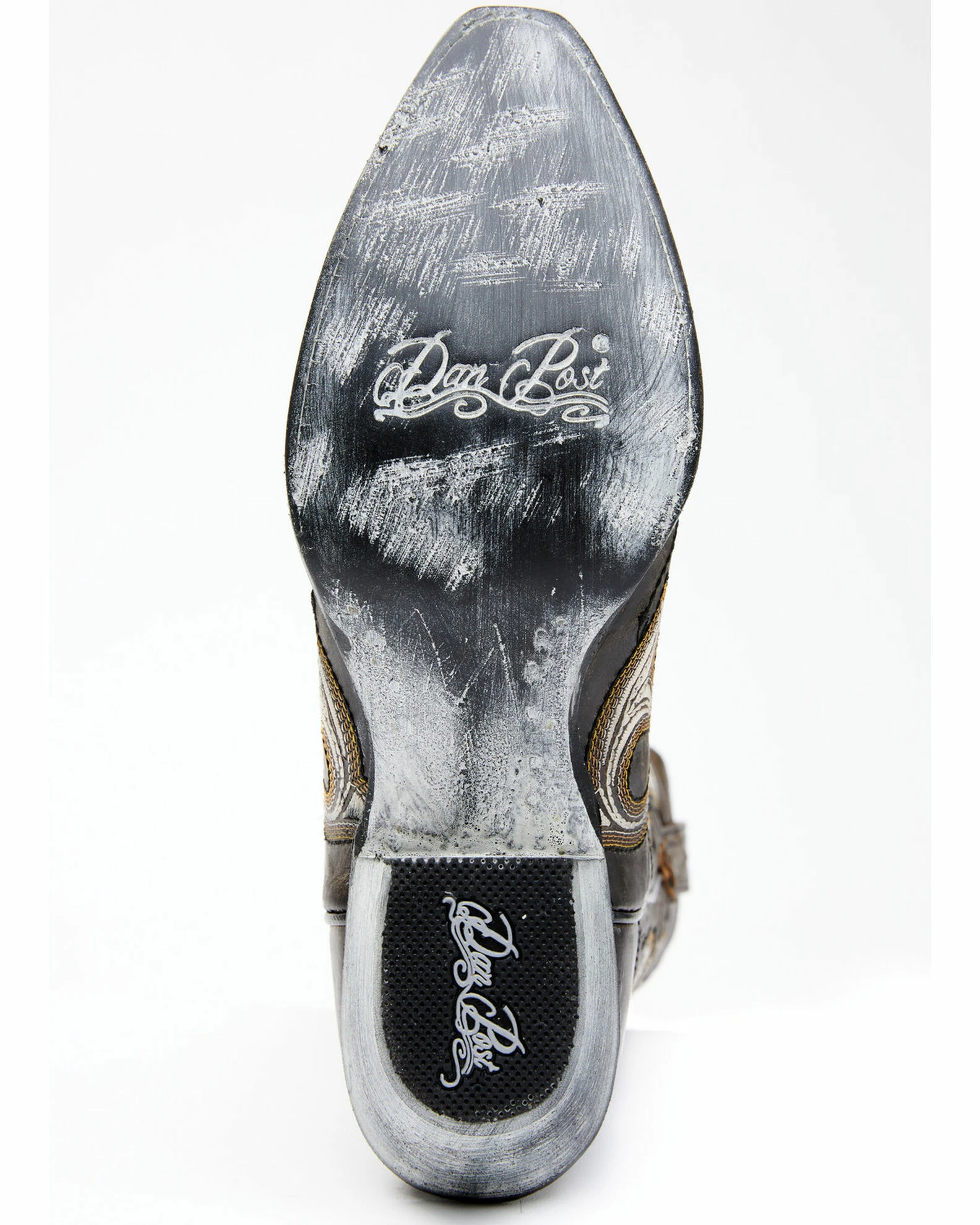 Dan Post Women's Grey Embroidery Western Boots - Snip Toe 9 Dan Post Women's Grey Embroidery Western Boots - Snip Toe - Image 7