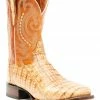 Dan Post Men's Tan Caiman Belly Western Boots - Square Toe 2 Dan Post Men's Tan Caiman Belly Western Boots - Square Toe -Dan Post Shop 2000344179 280 P1