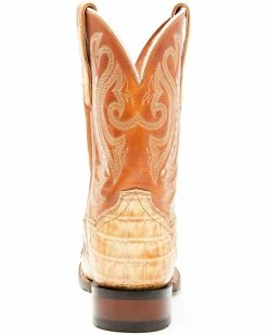 Dan Post Men's Tan Caiman Belly Western Boots - Square Toe 14 Dan Post Men's Tan Caiman Belly Western Boots - Square Toe -Dan Post Shop 2000344179 280 P5