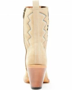 Dan Post Women's Sand Suede Fashion Booties - Pointed Toe Tan -Dan Post Shop 2000344636 280 P5