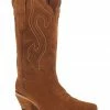Dan Post Women's Cognac Suede Western Boots - Snip Toe 2 Dan Post Women's Cognac Suede Western Boots - Snip Toe -Dan Post Shop 2000344639 235 P1