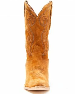 Dan Post Women's Cognac Suede Western Boots - Snip Toe 13 Dan Post Women's Cognac Suede Western Boots - Snip Toe -Dan Post Shop 2000344639 235 P4