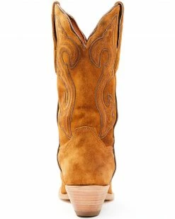 Dan Post Women's Cognac Suede Western Boots - Snip Toe 14 Dan Post Women's Cognac Suede Western Boots - Snip Toe -Dan Post Shop 2000344639 235 P5