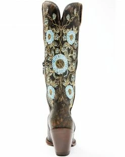 Dan Post Women's Flower Embroidery Western Boots - Snip Toe 13 Dan Post Women's Flower Embroidery Western Boots - Snip Toe -Dan Post Shop 2000344651 200 P5