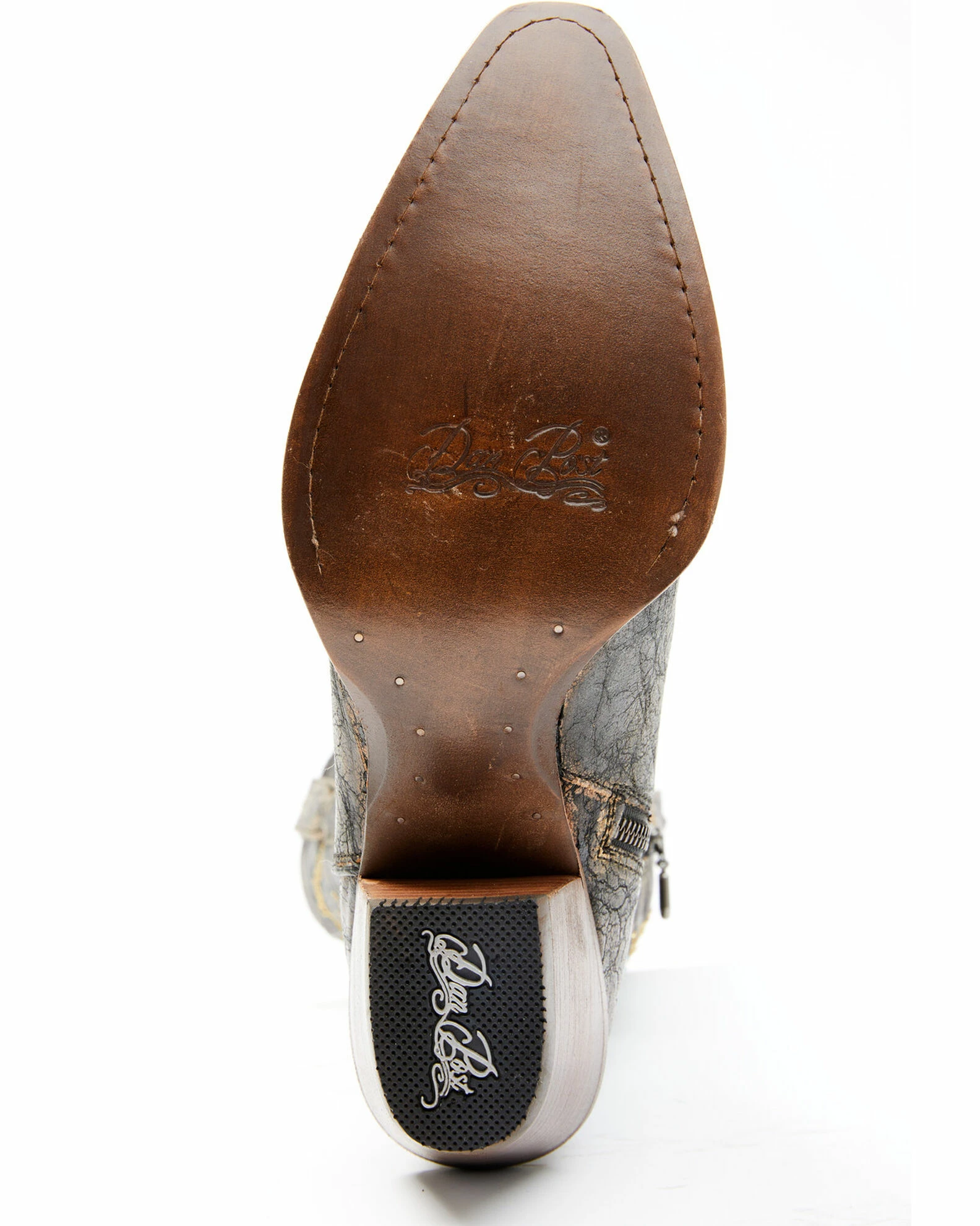 Dan Post Women's Flower Embroidery Western Boots - Snip Toe 9 Dan Post Women's Flower Embroidery Western Boots - Snip Toe - Image 7