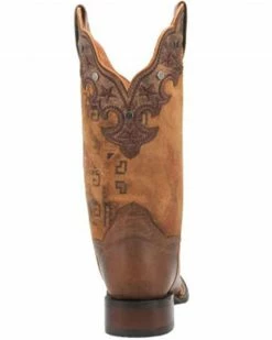 Dan Post Women's Tan Dozi Premium Leather Western Boot - Square Toe 11 Dan Post Women's Tan Dozi Premium Leather Western Boot - Square Toe -Dan Post Shop 2000348556 280 P4