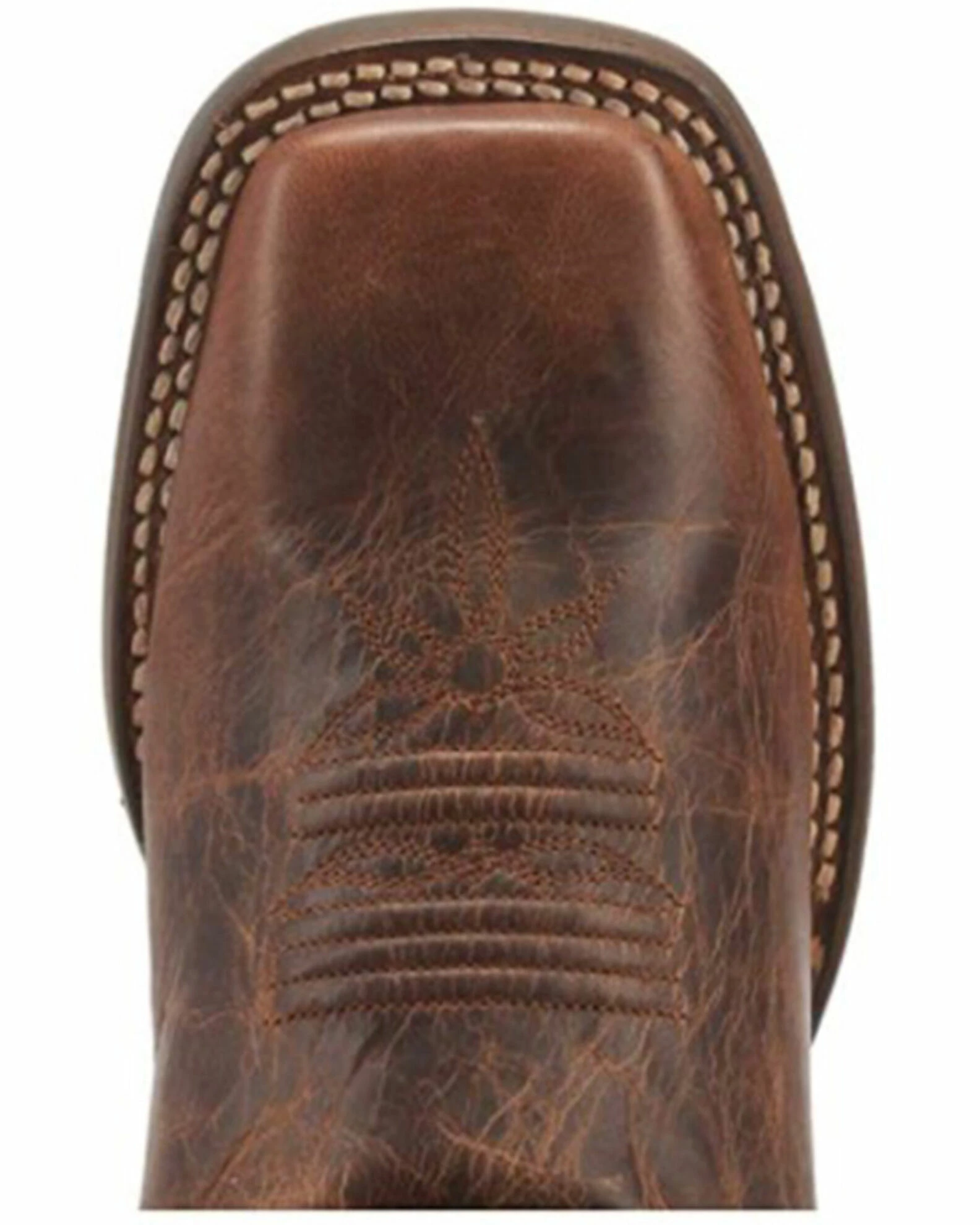 Dan Post Women's Tan Dozi Premium Leather Western Boot - Square Toe 7 Dan Post Women's Tan Dozi Premium Leather Western Boot - Square Toe - Image 5