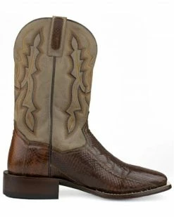 Alternative view of Dan Post Men's Exotic Snake Skin Western Boots - Snip Toe