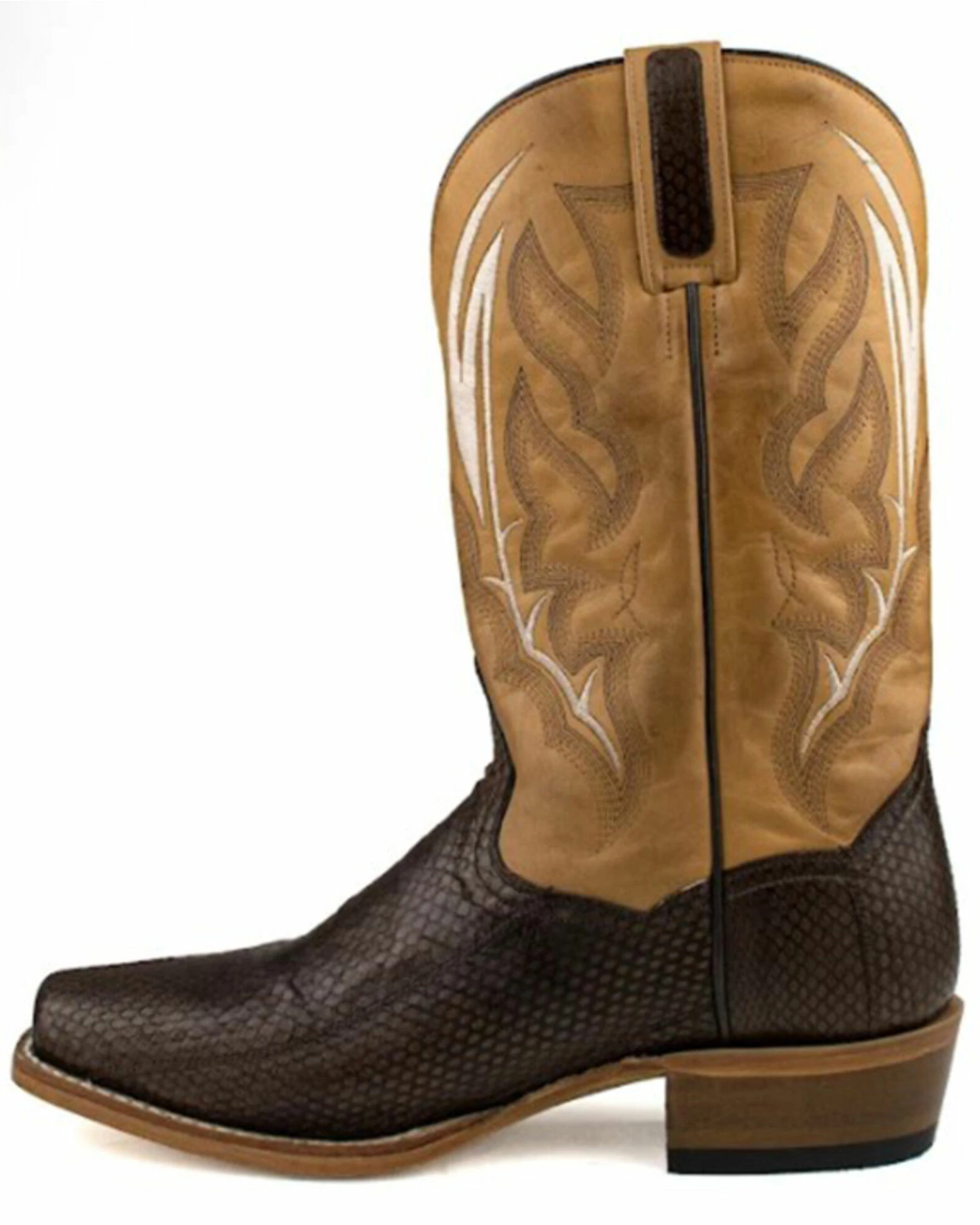 Dan Post Men's Exotic Snake Skin Western Boots - Square Toe 5 Dan Post Men's Exotic Snake Skin Western Boots - Square Toe - Image 3