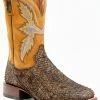 Dan Post Men's Exotic Huachinago Fish Western Boots - Broad Square Toe -Dan Post Shop 2000349221 200 P1