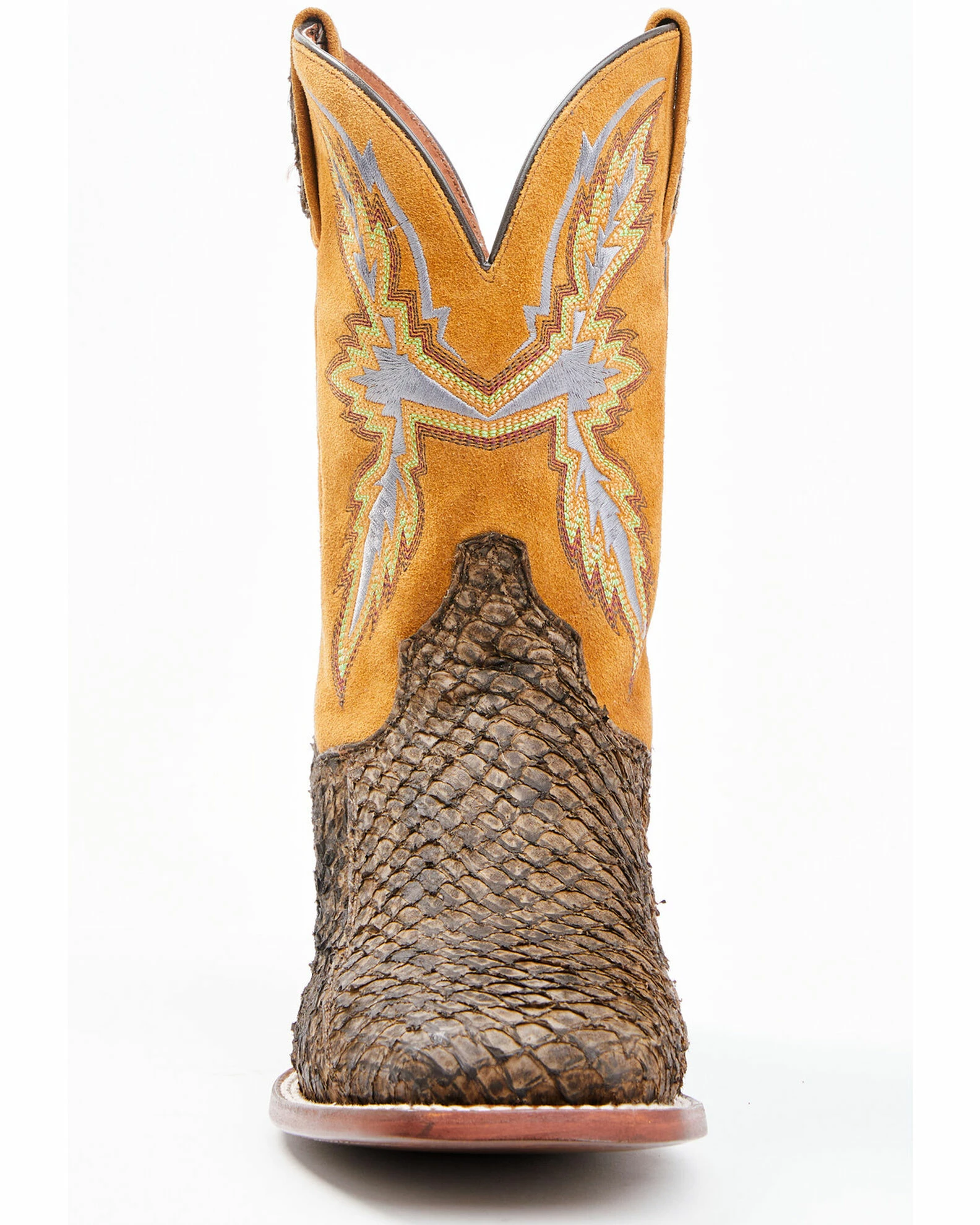 Dan Post Men's Exotic Huachinago Fish Western Boots - Broad Square Toe 6 Dan Post Men's Exotic Huachinago Fish Western Boots - Broad Square Toe - Image 4