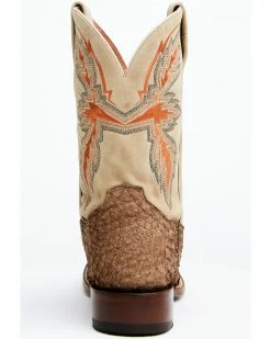 Dan Post Men's Exotic Sea Bass Skin Western Boots - Broad Square Toe -Dan Post Shop 2000349223 200 P5