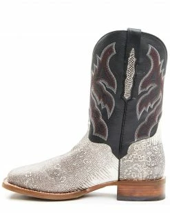 Dan Post El Dorado Men's Natural Ring Tail Lizard Exotic Western Boots - Broad Square Toe -Dan Post Shop 2000350249 101 P3