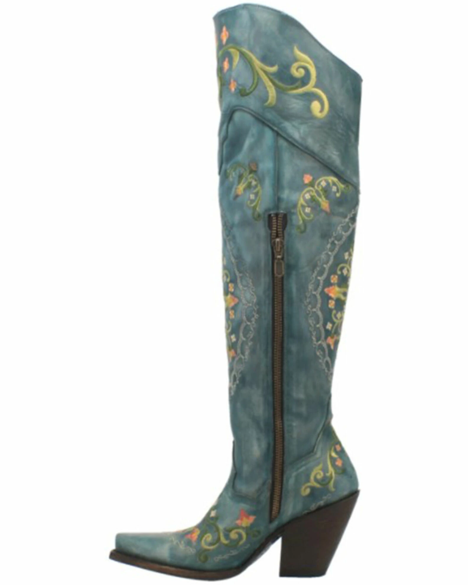 Dan Post Women's Flower Child Tall Boots - Snip Toe 5 Dan Post Women's Flower Child Tall Boots - Snip Toe - Image 3