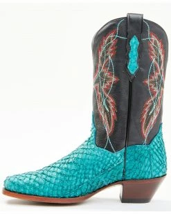 Dan Post Women's Exotic Seabass Skin Western Boots - Wide Square Toe 11 Dan Post Women's Exotic Seabass Skin Western Boots - Wide Square Toe -Dan Post Shop 2000352666 919 P3