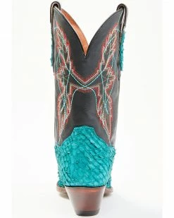 Dan Post Women's Exotic Seabass Skin Western Boots - Wide Square Toe 13 Dan Post Women's Exotic Seabass Skin Western Boots - Wide Square Toe -Dan Post Shop 2000352666 919 P5