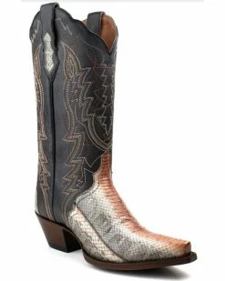 Dan Post Women's Zacatecas Exotic Watersnake Western Boots - Snip Toe