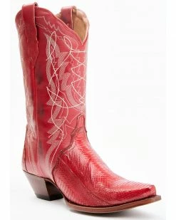 Dan Post Women's Zacatecas Exotic Watersnake Western Boots - Snip Toe