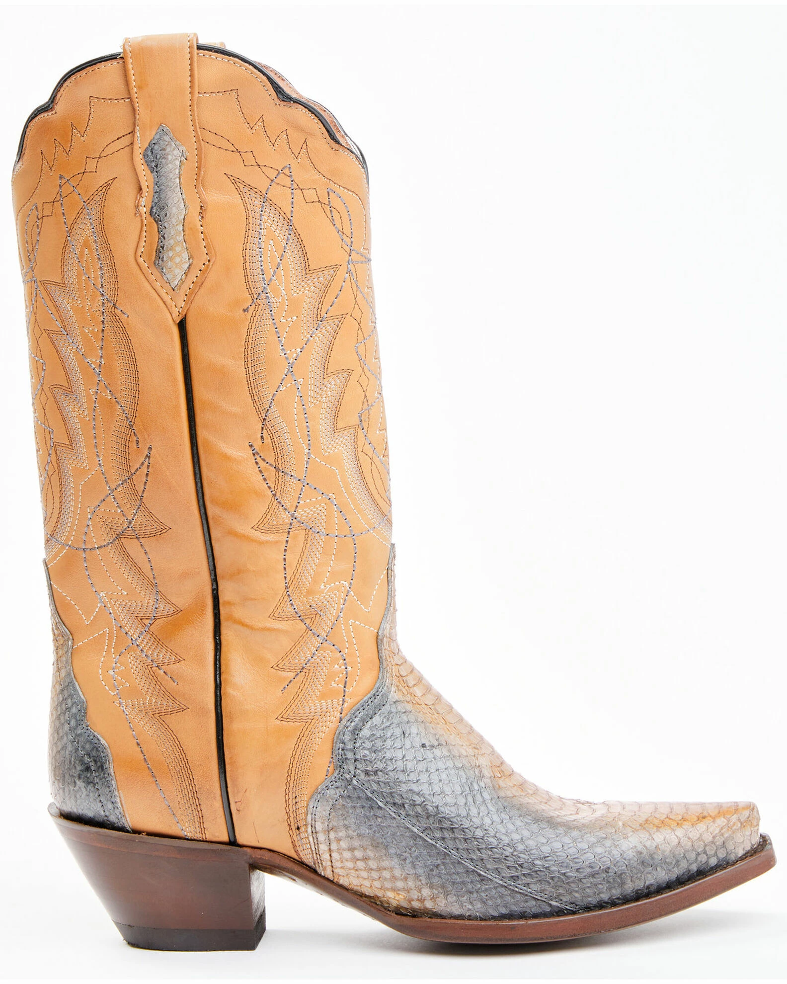Dan Post Women's Zacatecas Exotic Watersnake Western Boots - Snip Toe 4 Dan Post Women's Zacatecas Exotic Watersnake Western Boots - Snip Toe - Image 2