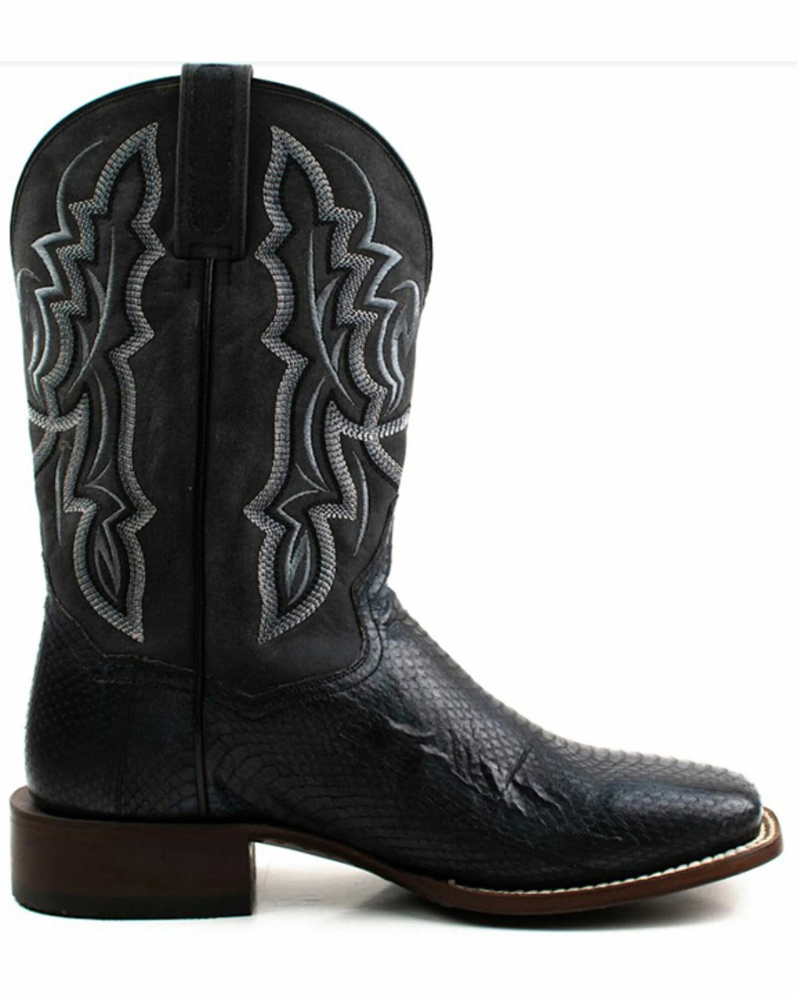 Dan Post Men's Water Snake Exotic Western Boots - Broad Square Toe 4 Dan Post Men's Water Snake Exotic Western Boots - Broad Square Toe - Image 2