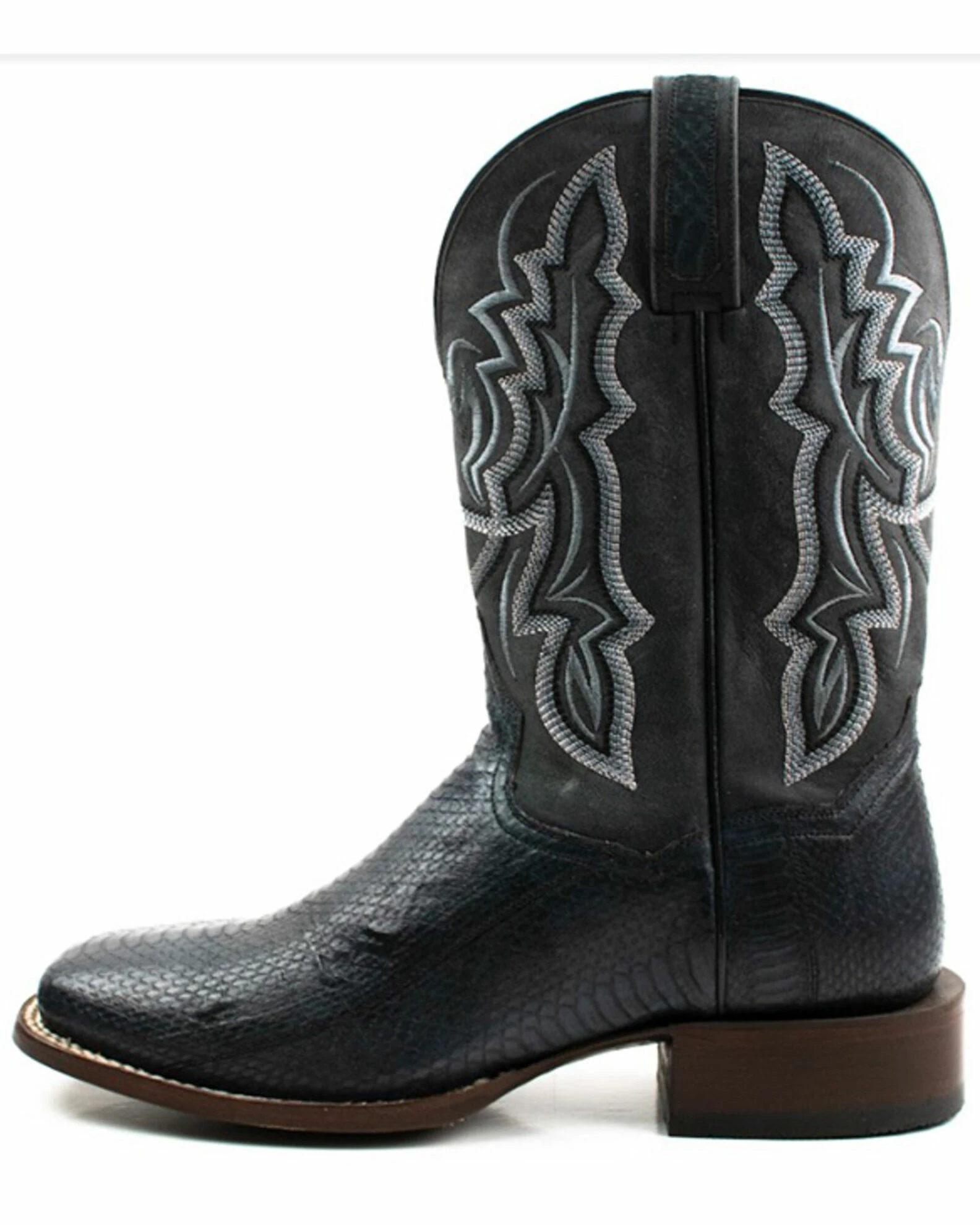 Dan Post Men's Water Snake Exotic Western Boots - Broad Square Toe 5 Dan Post Men's Water Snake Exotic Western Boots - Broad Square Toe - Image 3