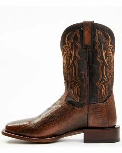 Dan Post Men's Cognac Exotic Water Snake Western Boots - Broad Square Toe 11 Dan Post Men's Cognac Exotic Water Snake Western Boots - Broad Square Toe -Dan Post Shop 2000354879 235 P3