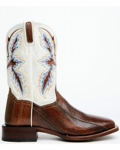 Alternative view of Dan Post Men's Watersnake Western Boots - Broad Square Toe