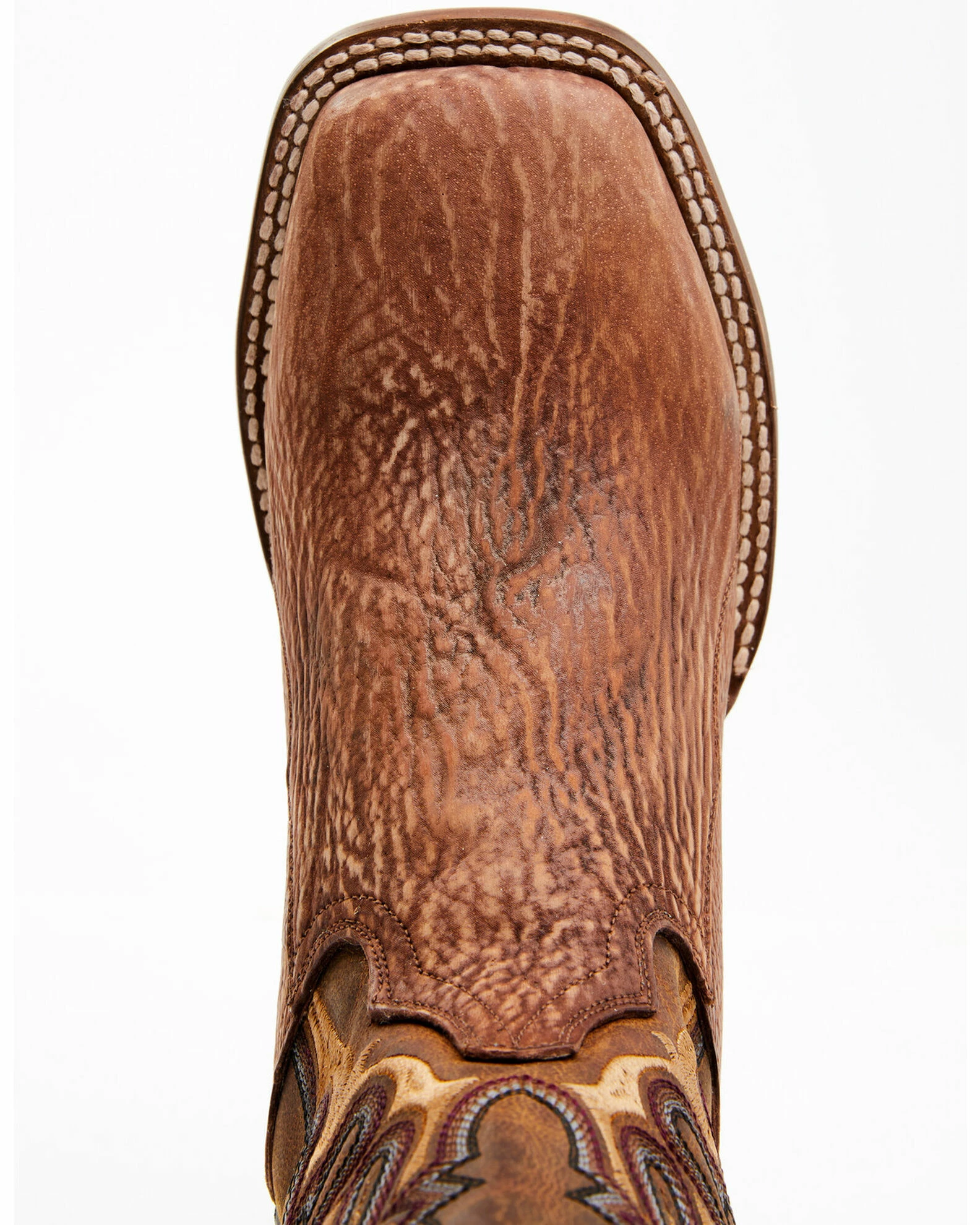 Dan Post Men's Shark Suede Coganc Exotic Western Boots - Broad Square Toe 8 Dan Post Men's Shark Suede Coganc Exotic Western Boots - Broad Square Toe - Image 6