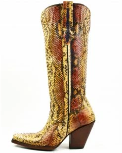 Dan Post Women's Lyla Python Exotic Western Boot - Snip Toe 11 Dan Post Women's Lyla Python Exotic Western Boot - Snip Toe -Dan Post Shop 2000358652 500 P3