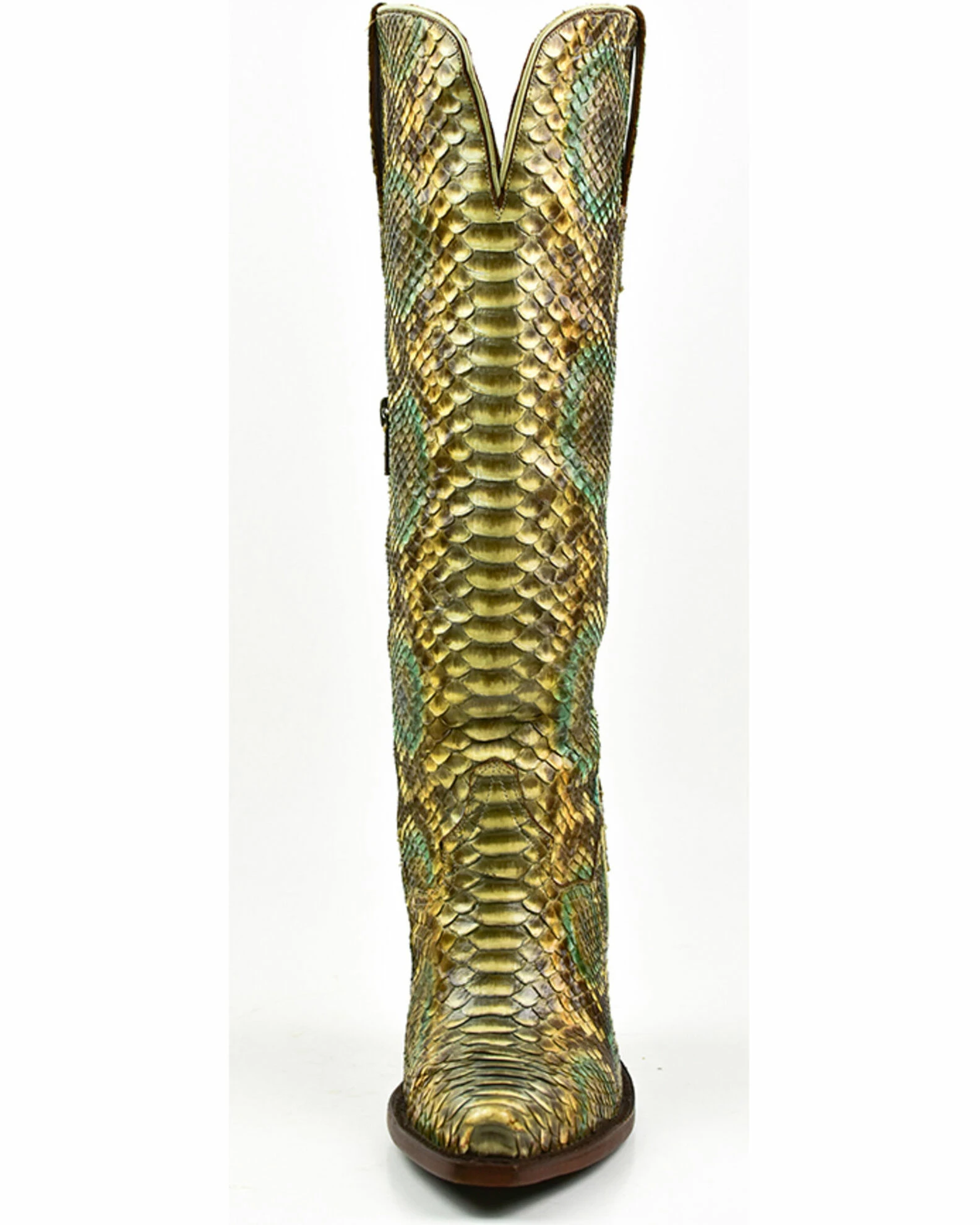 Dan Post Women's Lyla Python Exotic Western Boot - Snip Toe 6 Dan Post Women's Lyla Python Exotic Western Boot - Snip Toe - Image 4