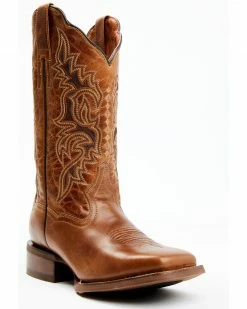 Dan Post Women's Magnolia Embroidered Western Boots - Broad Square Toe