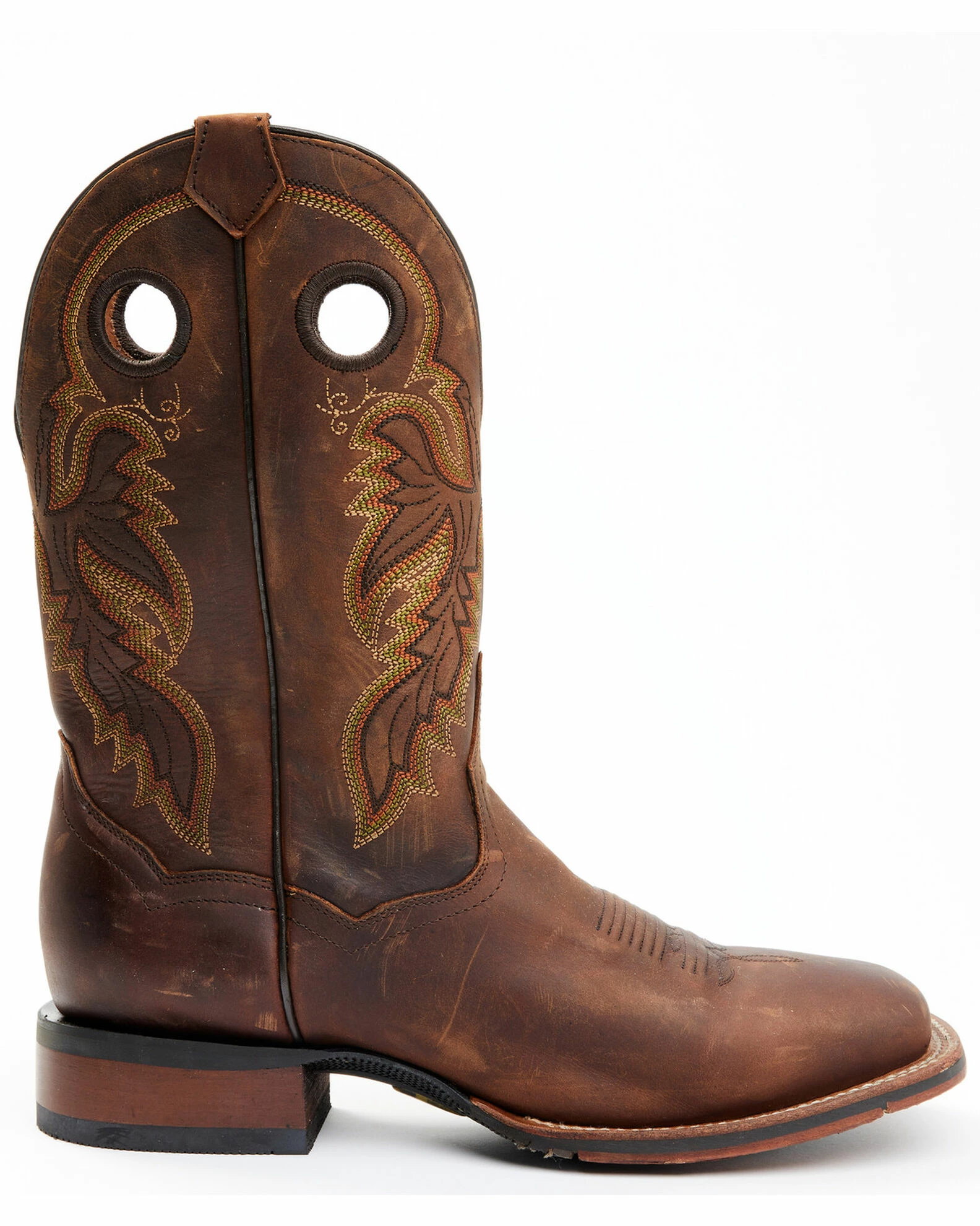 Dan Post Men's Leon Crazy Horse Performance Western Boot - Broad Square Toe 4 Dan Post Men's Leon Crazy Horse Performance Western Boot - Broad Square Toe - Image 2