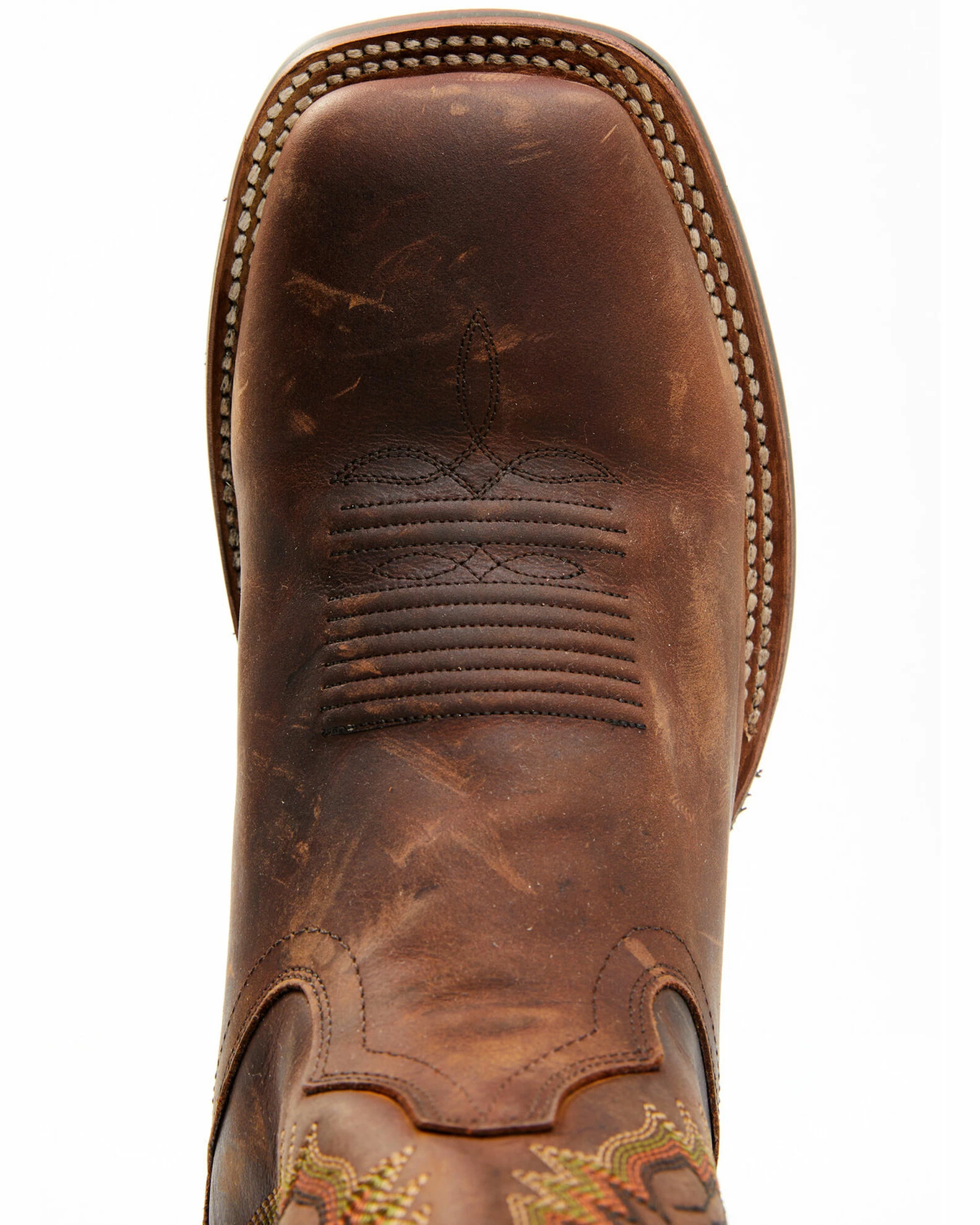 Dan Post Men's Leon Crazy Horse Performance Western Boot - Broad Square Toe 8 Dan Post Men's Leon Crazy Horse Performance Western Boot - Broad Square Toe - Image 6