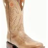 Dan Post Men's Leon Crazy Horse Sand Performance Leather Western Boot - Broad Square Toe 1 Dan Post Men's Leon Crazy Horse Sand Performance Leather Western Boot - Broad Square Toe -Dan Post Shop 2000360233 295 P1