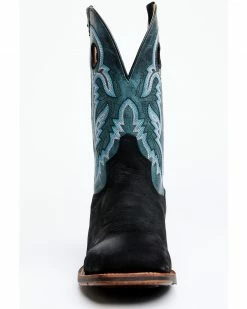 Dan Post Men's Leon Crazy Horse Performance Leather Western Boot - Broad Square Toe  -Dan Post Shop 2000360234 938 P4