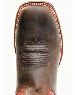 Dan Post Men's Leon Red Top Western Boots - Broad Square Toe -Dan Post Shop 2000360235 600 P6