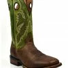 Dan Post Men's Leon Crazy Horse Green Performance Leather Western Boot - Broad Square Toe 2 Dan Post Men's Leon Crazy Horse Green Performance Leather Western Boot - Broad Square Toe -Dan Post Shop 2000360236 300 P1