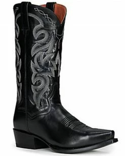 Dan Post Men's Milwaukee Western Boots - Snip Toe Black