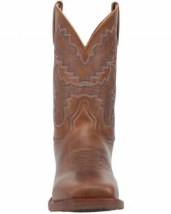 Dan Post Men's Cogburn Tan Performance Leather Western Boot - Broad Square Toe  -Dan Post Shop 2000361127 280 P4