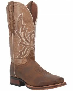 Dan Post Men's Bellamy Bone Western Boots - Square Toe
